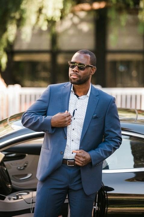 Daniel C. in a blue suit